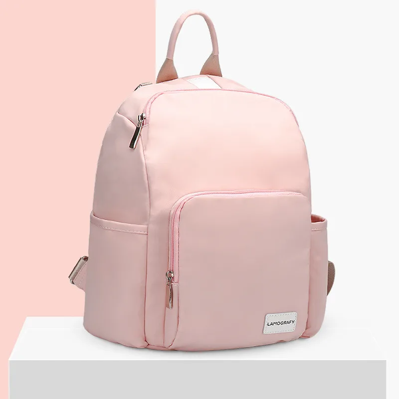 Модная сумка для подгузников для мам многофункциональная Большая вместительная сумка для путешествий водонепроницаемая сумка для кормления ребенка сумка для подгузников - Цвет: Розовый