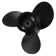 Морской Пропеллер 10 1/2x11 подвесной Пропеллер для Джонсона Evinrude BRP 15-35HP 175190 алюминиевый сплав 14 сплайн зуб 3 лезвия