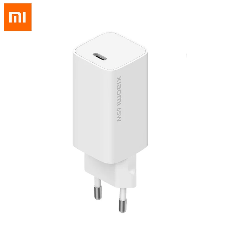 Оригинальное быстрое зарядное устройство Xiaomi GaN 65W USB Type C с умным выходом PD 48%