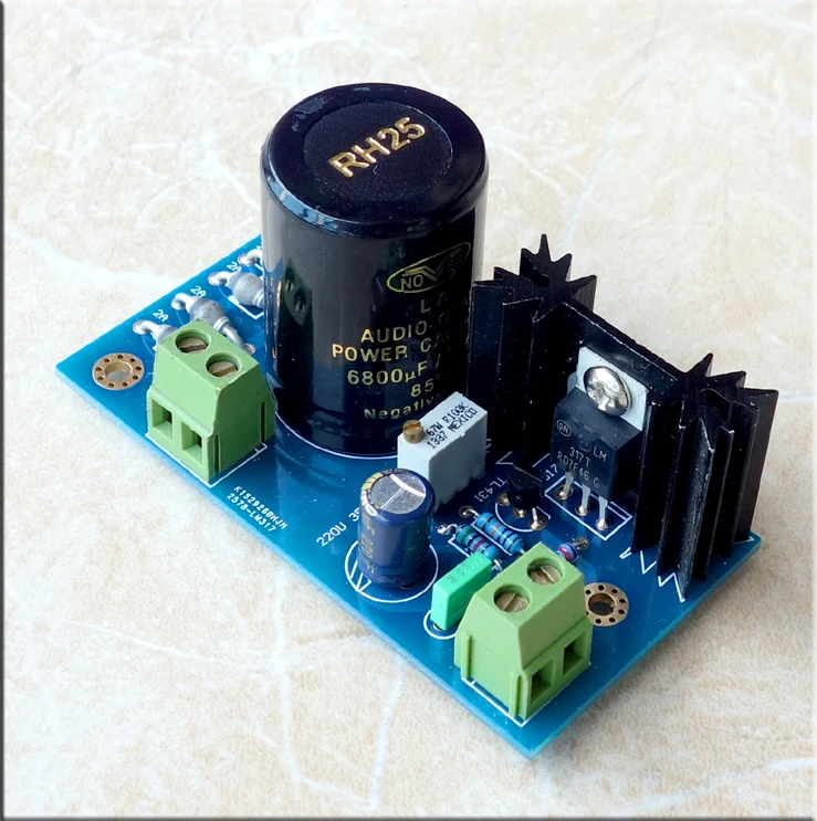 Hifi LM317 + TL431 высокоточная линейная регулируемая плата питания/комплект блок