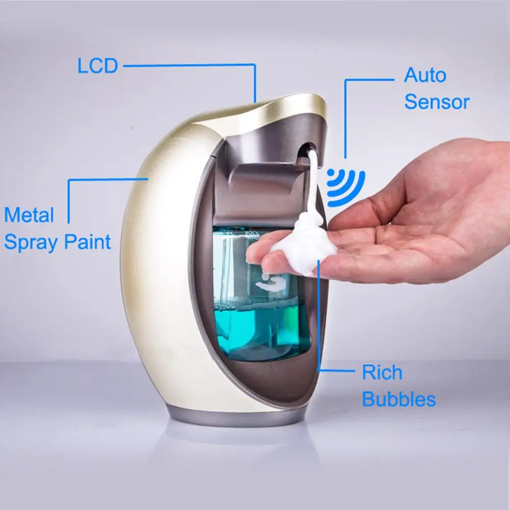 Автоматическое устройство для супа из пены, Индукционное устройство для мыла, бутылка для мытья рук, Настольная настенная подвесная интеллектуальная коробка для жидкости для мытья рук