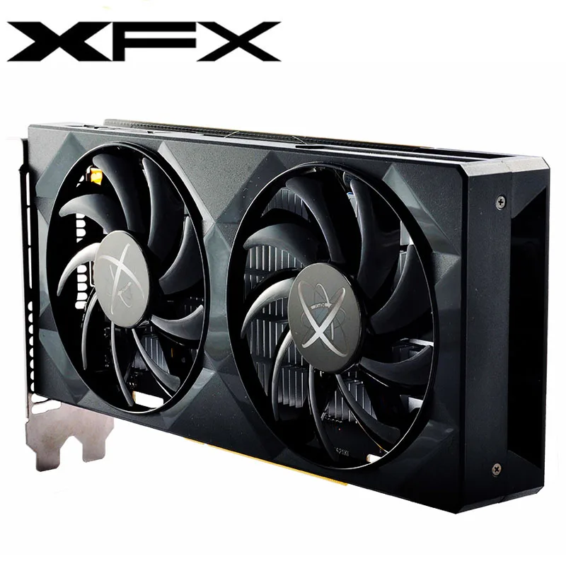 XFX видеокарта RX460 4 Гб 128 бит GDDR5 видеокарты для AMD RX 400 серии VGA карты RX 460 560 470 570 б/у-1