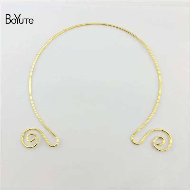 BoYuTe 1552MM Metal Copper Women Wreath Collar Choker Necklace Diy Jewelry Accessories (7)