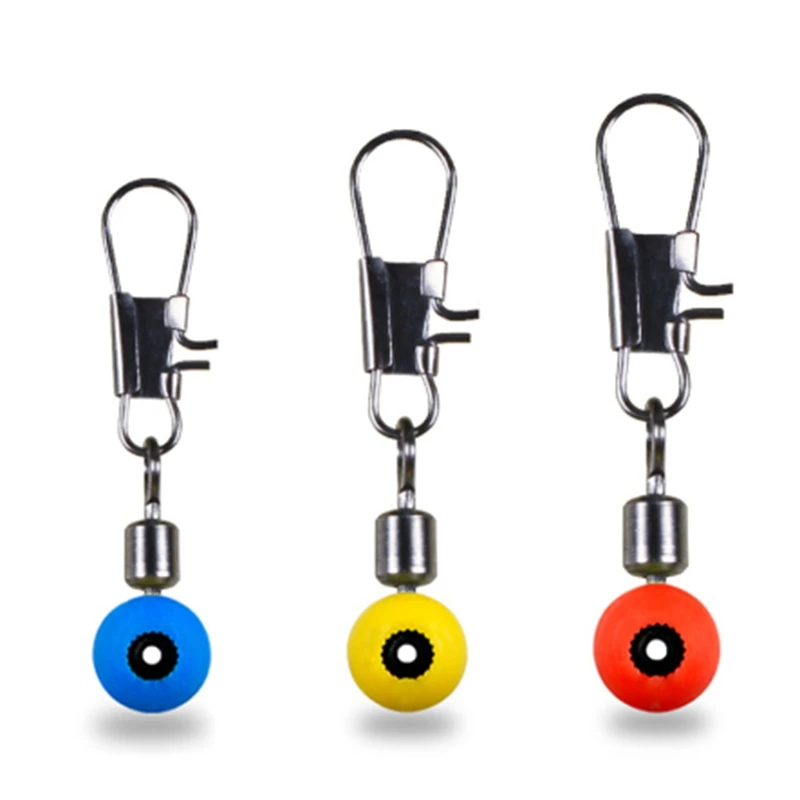

50 Pieces/Batch Fishing Float Float Float Parking Space Bean Connector Fishing Tool Equipment Plastic Metal Fittings