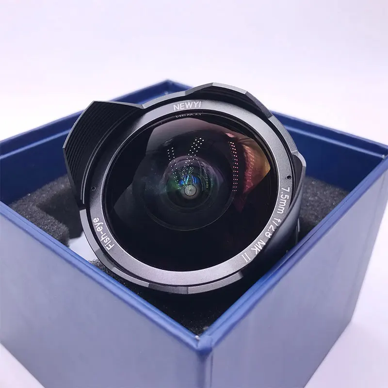 Объектив рыбий глаз 7 5 мм f2.8 180 APS-C ручной фиксированный объектив для Olympus Panasonic Micro