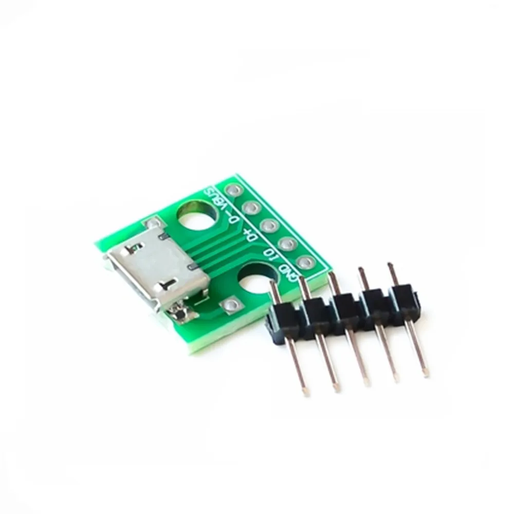 Адаптер KJ195 MICRO USB DIP 5 контактный женский разъем фотография 2 54 1 шт.|Смарт-гаджеты| |