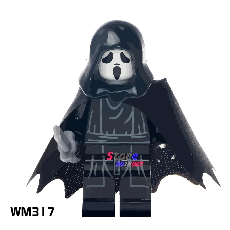 WM317 Одиночный поход в темницу Godmars Voltron Team Plawres Sanshiro Ghost Of Sparta Kratos Ultimate строительные блоки модели игрушки для комплектов - Цвет: WM317