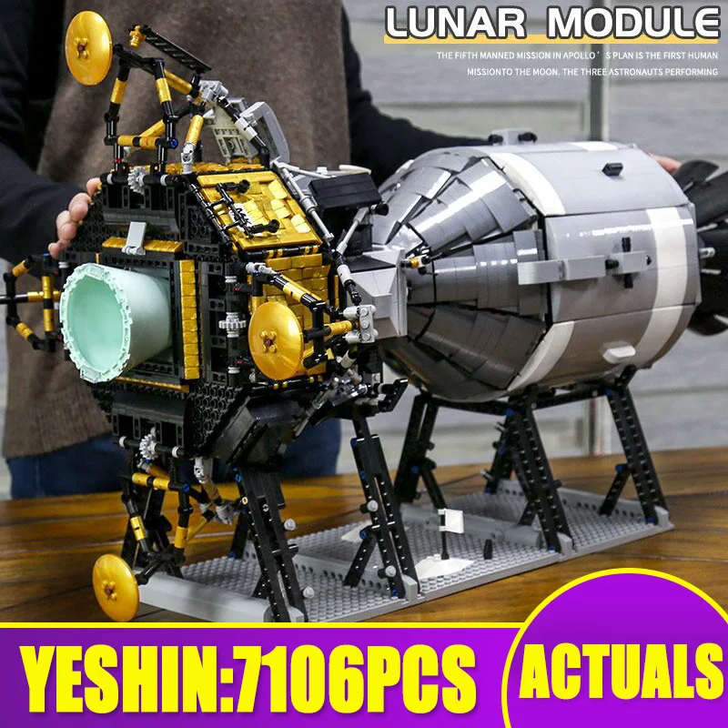 Set De Construcción De Transbordador Espacial Para Adultos Y Niños | Maqueta Nave Espacial 954 Piezas | Regalo Educativo Y Creativo Con Soporte Ajustable 70122