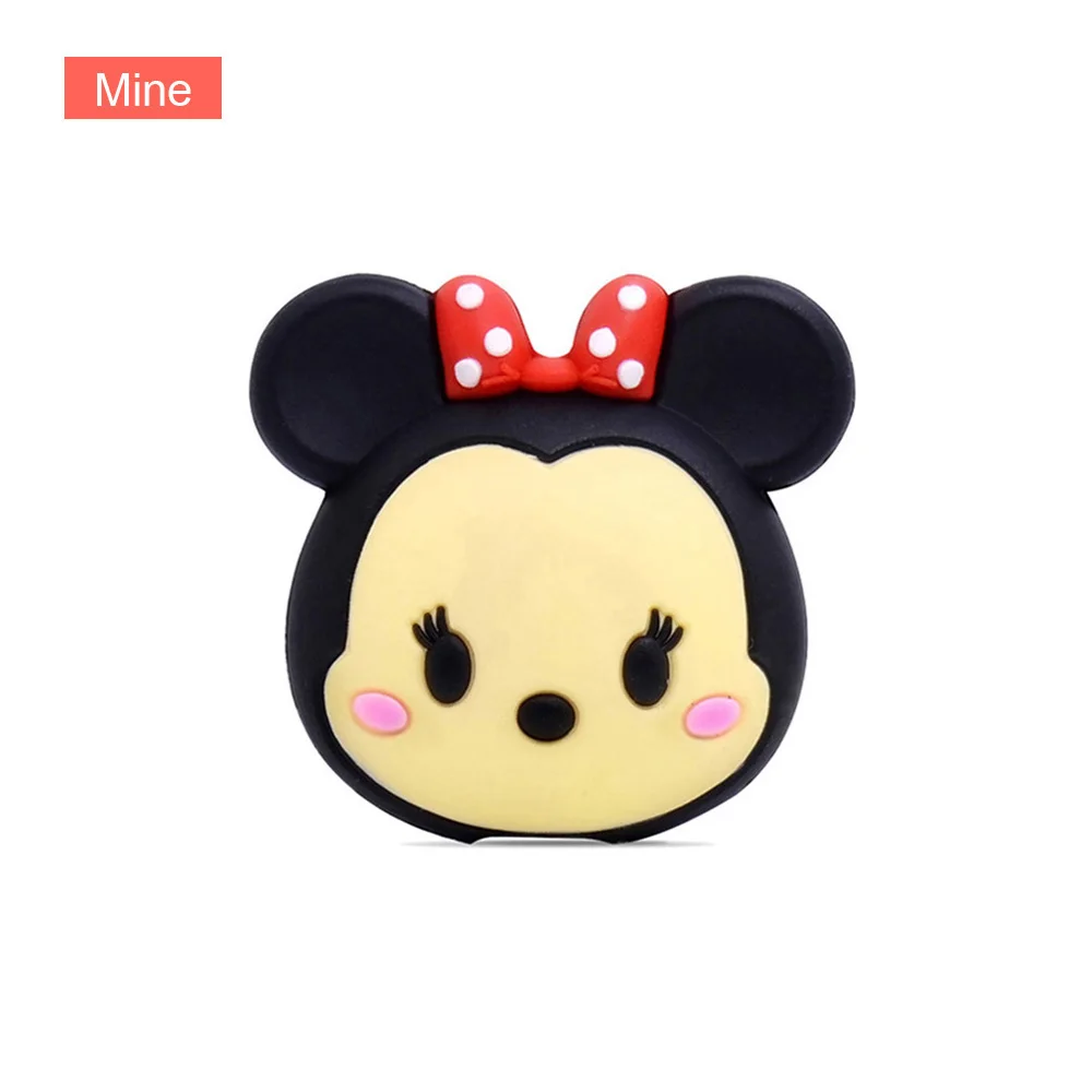 CHIPAL Tsum Animal Cable Protector for iPhone USB Charger Wire Winder Cartoon Bites Organizer Chompers Cute Bite Phone Holder - Цвет: Mine