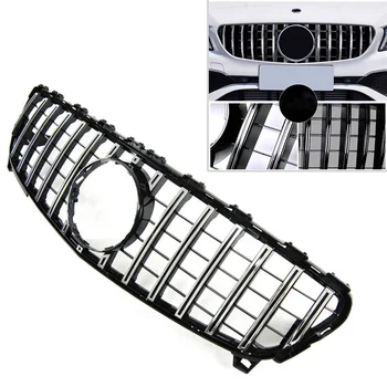 

GTR Style Auto Car Front Radiator Upper Grille Mesh Grill ABS For Mercedes Benz Facelift A class W176 A200 A250 A45 2016-2018