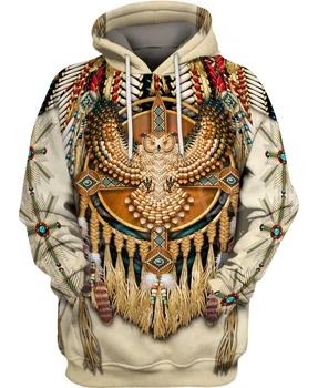 

Native Indian 3D Hoodies/sweatshirts Tee Men Women New Fashion Hooded winter Autumn Long Sleeve streetwear Pullover Style-22