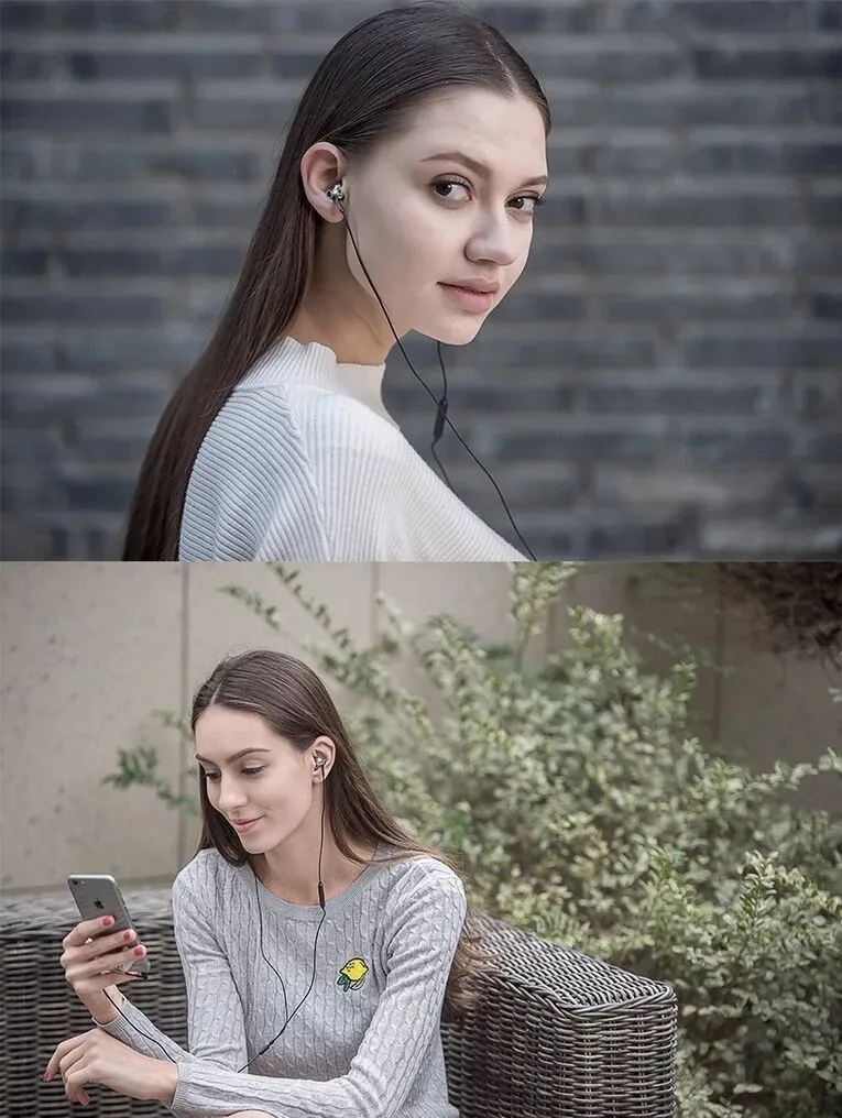 Оригинальная гарнитура Philips SHE9105 с 3,5 мм наушниками-вкладышами, выбор разных цветов для samsung xiaomi