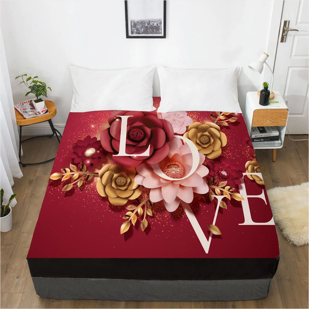 Luxury Elastic fitted sheet bed sheet With An Elastic Band Mattress