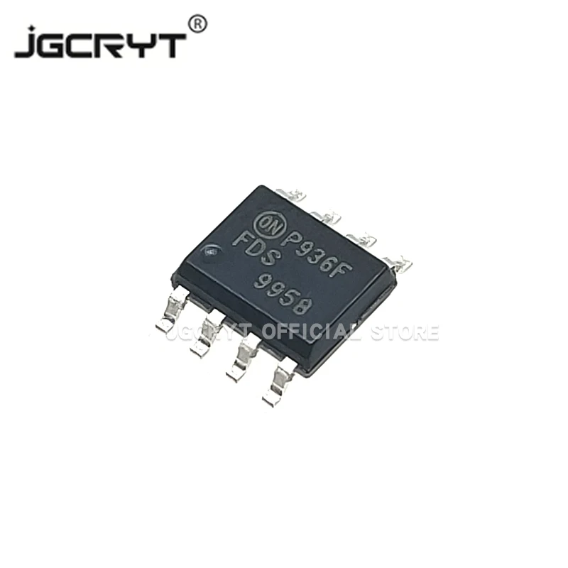 20Unids/lote FDS9958 9958 SOP8 Dual P-channel MOS FET 60V 2.9A New original can shoot directly | Электронные компоненты и