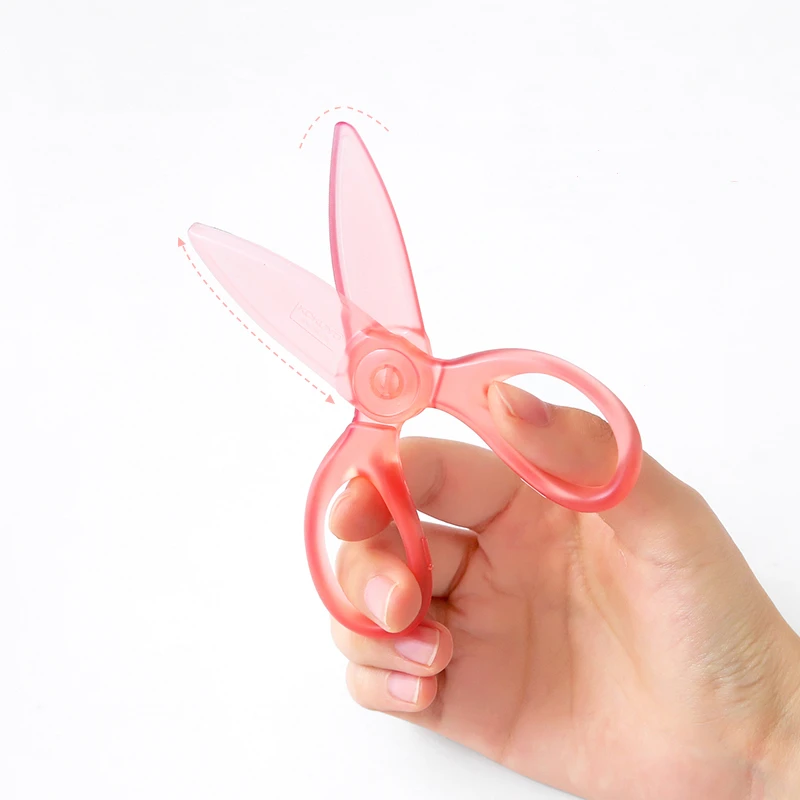 KOKUYO Pastel Cookie Color Scissor Safe for Kids Children DIY