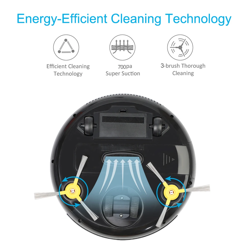 Автоматический робот-пылесос, Многофункциональный Интеллектуальный робот-пылесос для пола, щетка для уборки пыли, домашние Роботы