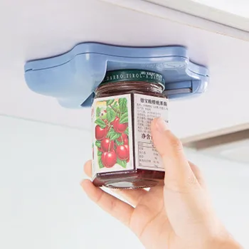 

Creative Bottle Opener Can Jar Lid Opener Non-slip Manual Cap Beer Wine Manual Opener Labor-saving Cover Clip Kitchen Gadgets