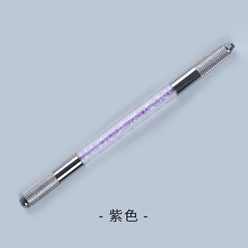 

tattoo tools Semi-permanent Double Crystal Embroidered Pencil Handmade Fog Pen Blade Round Needle Knife Hand Tattoo Embroidery