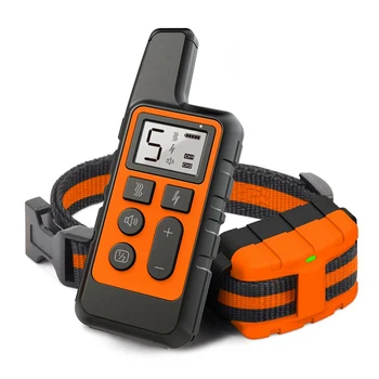 

Waterproof Anti Barking Remote Anti Barking Collar For Dog Training Barking Tool Shock Vibration Sound
