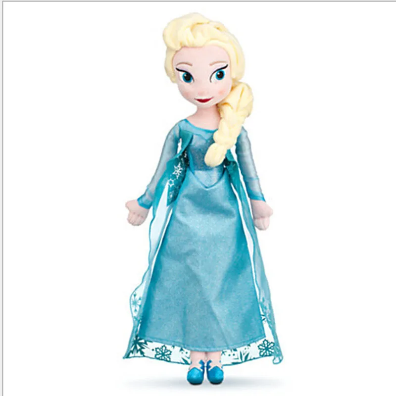 50 см Disney Frozen Анна Эльза куклы Снежная королева принцессы игрушки мягкие