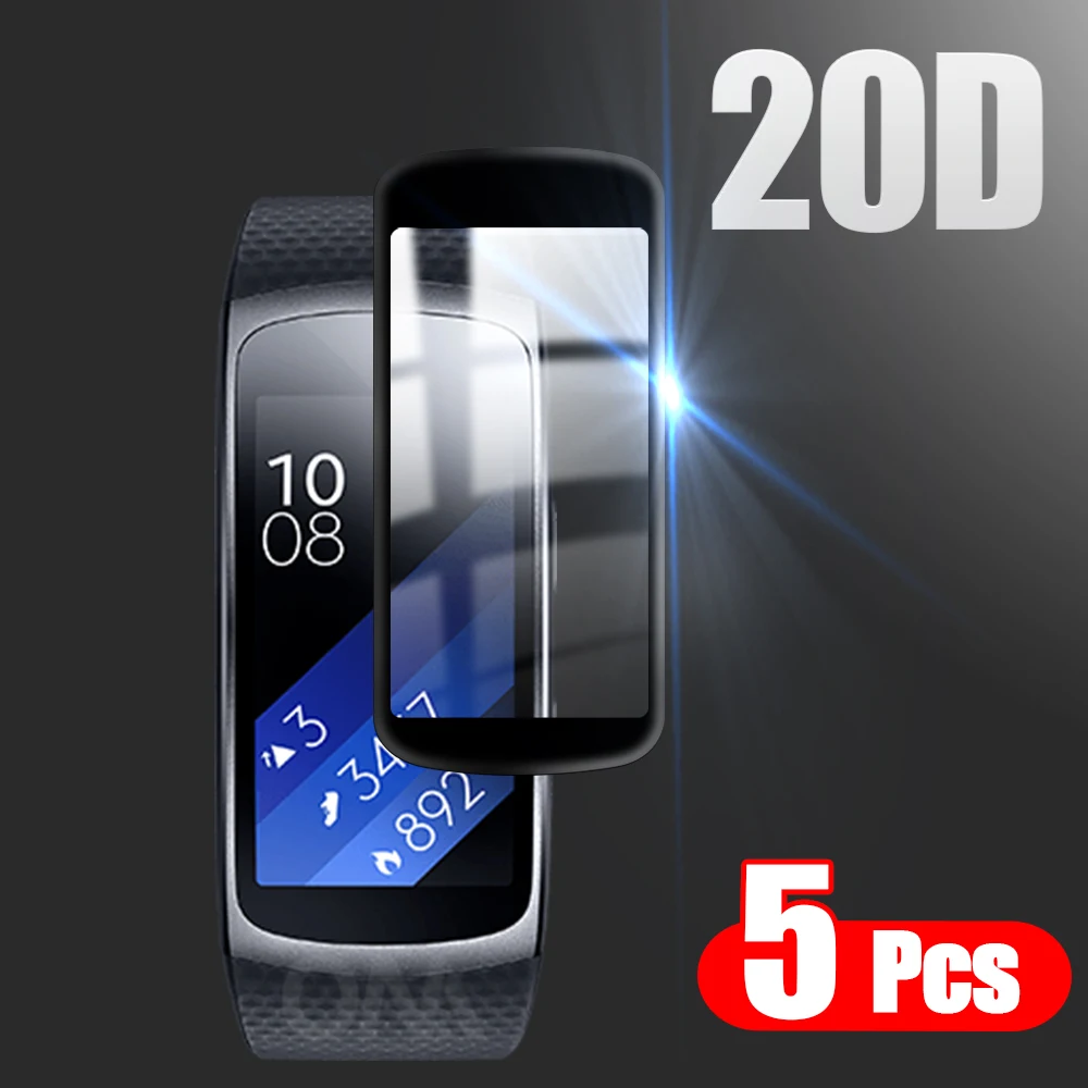 20D изогнутый край Полное покрытие мягкая защитная пленка для Sumsung Gear Fit2 / Pro защита