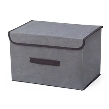 

Limit 100 Foldable Storage Basket Box Case Drawer Closet Wardrobe Organizer Container Lid