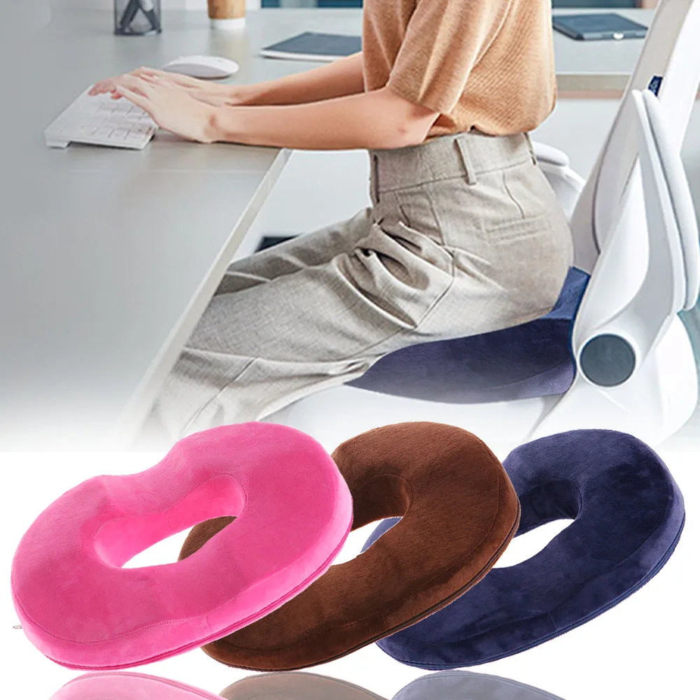 Memory Foam пончики подушка для сиденья для беременных, копчик, болячки, спинка, Sciatica-Премиум Нескользящая Сидящая подушка для пончиков