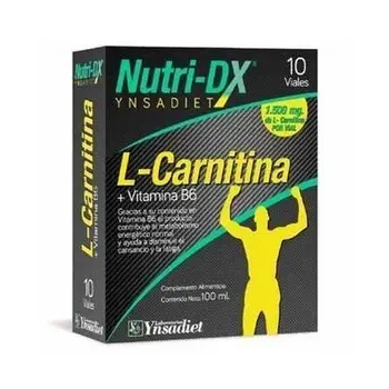

Nutri-Dx L-Carnitina 10 Ampollas de 1500 mg de Ynsadiet