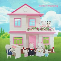 Forest Animal Kids Toys 1: 12 Mini Food Toys Kitchen Toy Set Games For Girls Simulation Furniture Dollhome Pretend Play Hobbies 1