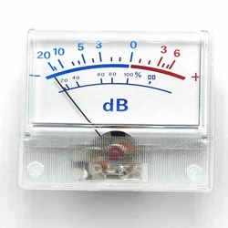 Amplificateur de puissance Audio, P 55 VU mètre, en tête de niveau DB, châssis, détecteur avec rétro éclairage 