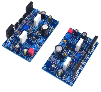 

Assembled one pair IRF240 FET MOS stereo amplifier board 100W +100W