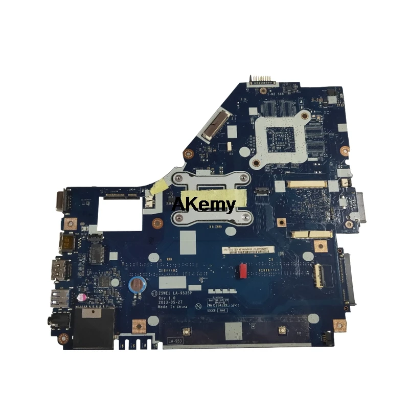 Z5WE1 LA-9535P материнская плата для acer aspire E1-530 E1-570 E1-570G Материнская плата ноутбука 1007U/2117U Тесты работы
