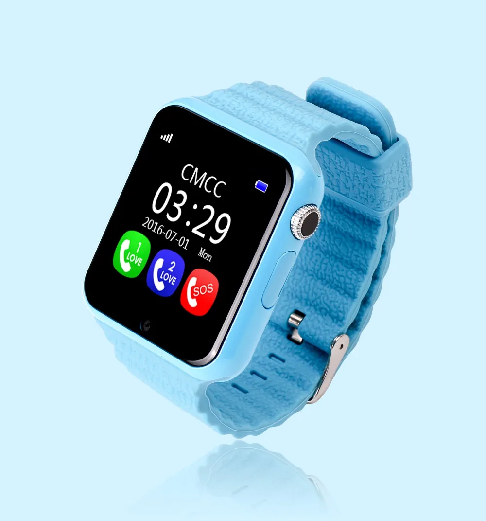 696 GPS Smart Watch V7K kid waterproof Smart baby watch with camera SOS Call Location Device Tracker Anti-Lost Monitor PK Q90