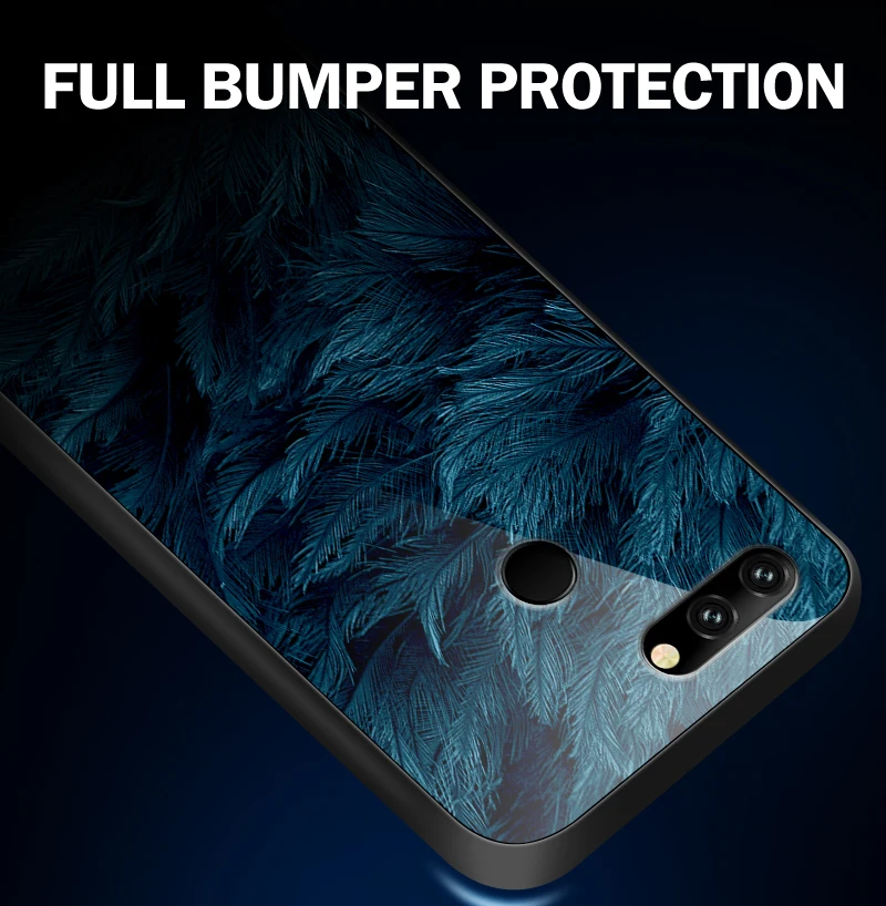 Для Xiaomi Redmi 6A 5A S2 GO Plus противоударный чехол из закаленного стекла для Vivo Z5X IQOO NEX AS S1 Pro роскошный защитный чехол