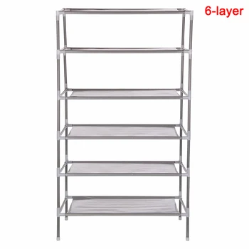 

Newest Assembling Dormitory Shoe Rack Household Simple Multi-Layer Storage Non-Woven Organizer