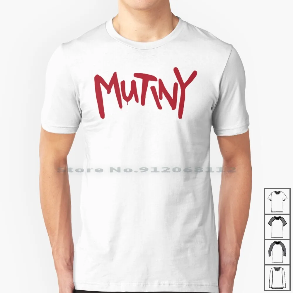 Halt And Catch Mutiny T Shirt 100% Cotone Mutiny Halt And Catch Fire Punch Galles Elettrico Ignore Ordini Comet Rover Cameron