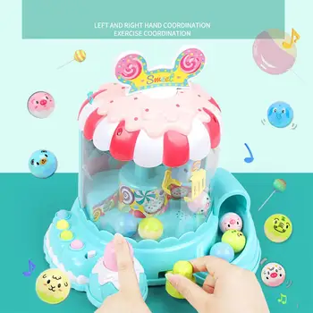 

Kuulee Simulation Domestic Mini Gripper Ball Doll Game Machine Play House Puzzle Toy ball play machine Music story