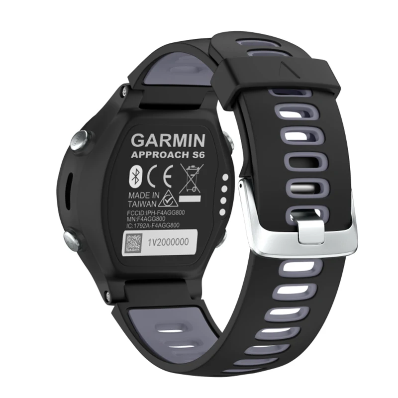 Для Garmin Forerunner 735XT 620 630 двухцветный сменный силиконовый ремень Смарт-часы аксессуары