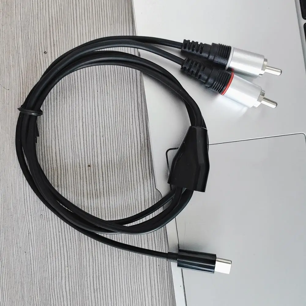 1 м 3 фута USB C RCA аудио кабель Type к 2 2rca Jack кабель|Кабели VGA| |