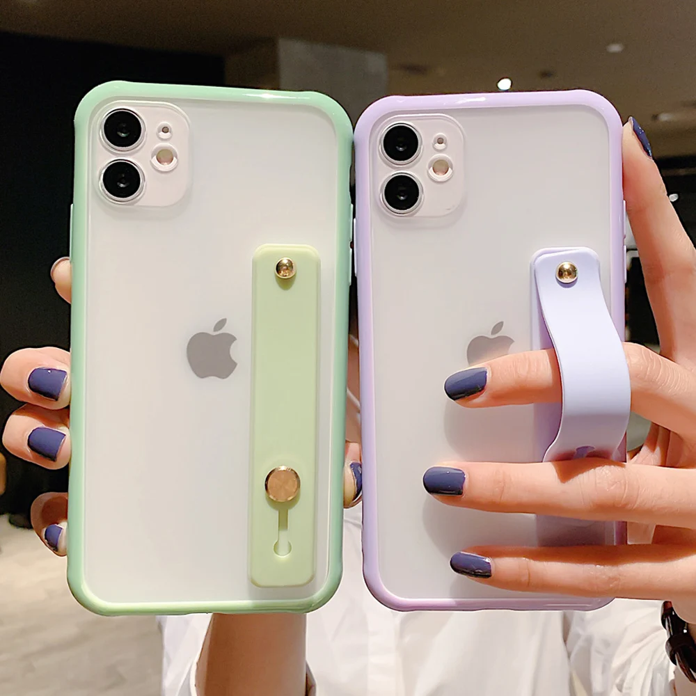 Роскошный Матовый противоударный чехол бампер для телефона iPhone 6 6S 7 8 Plus SE20 X XR XS Max