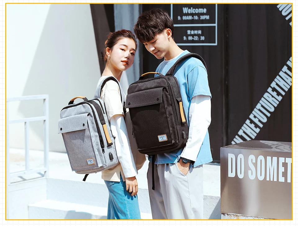 Business Backpack Men Briefcase Travel USB Charging Bag Male Waterproof Laptop 15.6 Inch Notebook Bags Pack Unisex Women Bagpack (3)