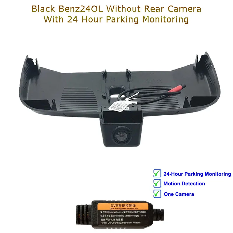 Benz24 One Cam Line Jabriel Скрытая камера 1080P Wifi видеорегистратор Автомобильный видеорегистратор для Mercedes Benz vito v260 v260L viano w447 w638 w639 - Название цвета: Benz24 One Cam Line