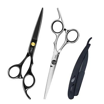 

6 Inch Salon Professional Hairdressing Scissors Barber Thinning Hair Scissors Tool Cutting Hair Shears Japanese 440C Scissors