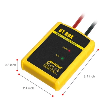 

12V 24V Car Automobile Digital Vehicle ABS Portable Battery Analyzer