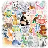 Animals Stickers Cute Cartoon Dog Cat Pig Sticker Anime Pack for Skateboard Phone Guitar Car Laptop Bicycle Fridge Kid Toys 1