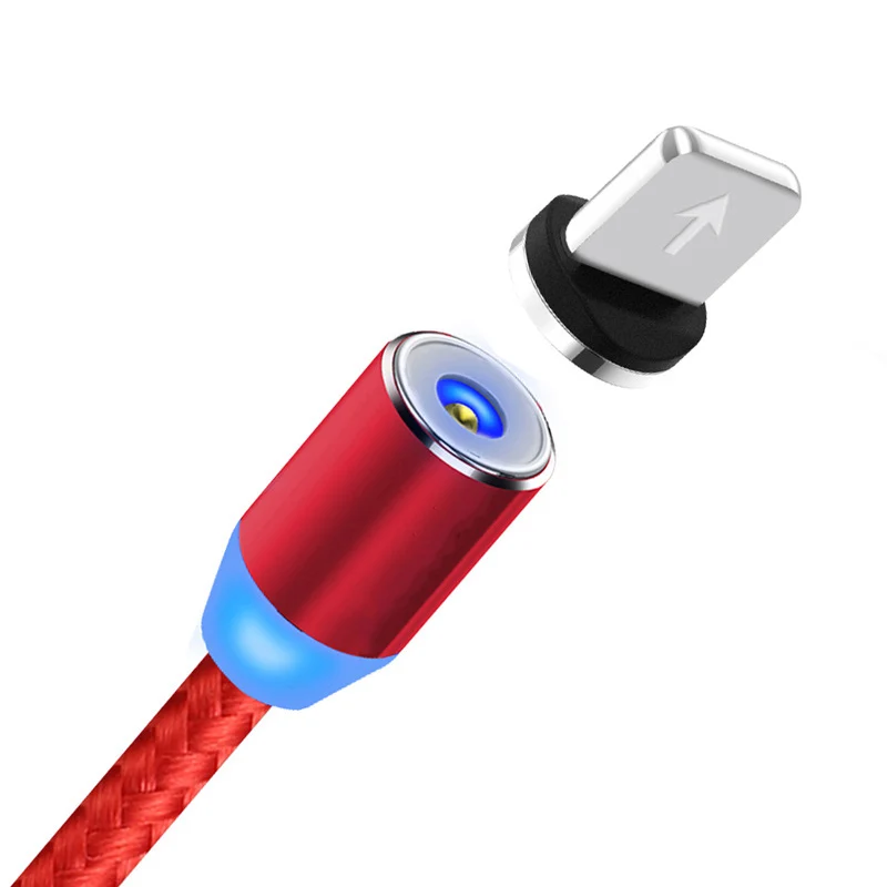 Магнитный кабель Usb 2 м для Iphone 8 7 6 6s X Xr быстрая Магнитная Зарядка Ipone Max XR 7plus