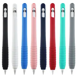 Capa de manga caso de silicone para apple lápis caso de silicone acessórios de proteção titular forapple lápis compatível com ipad pro