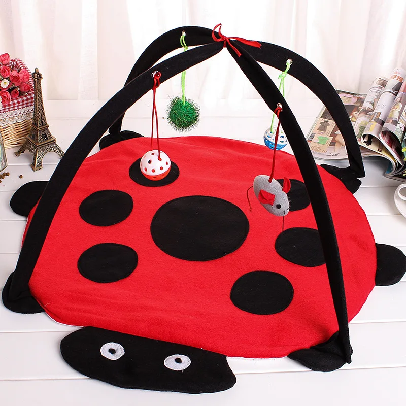 Кошка кровать Жук складной многофункциональный Кот игра гнездо кошка игрушка