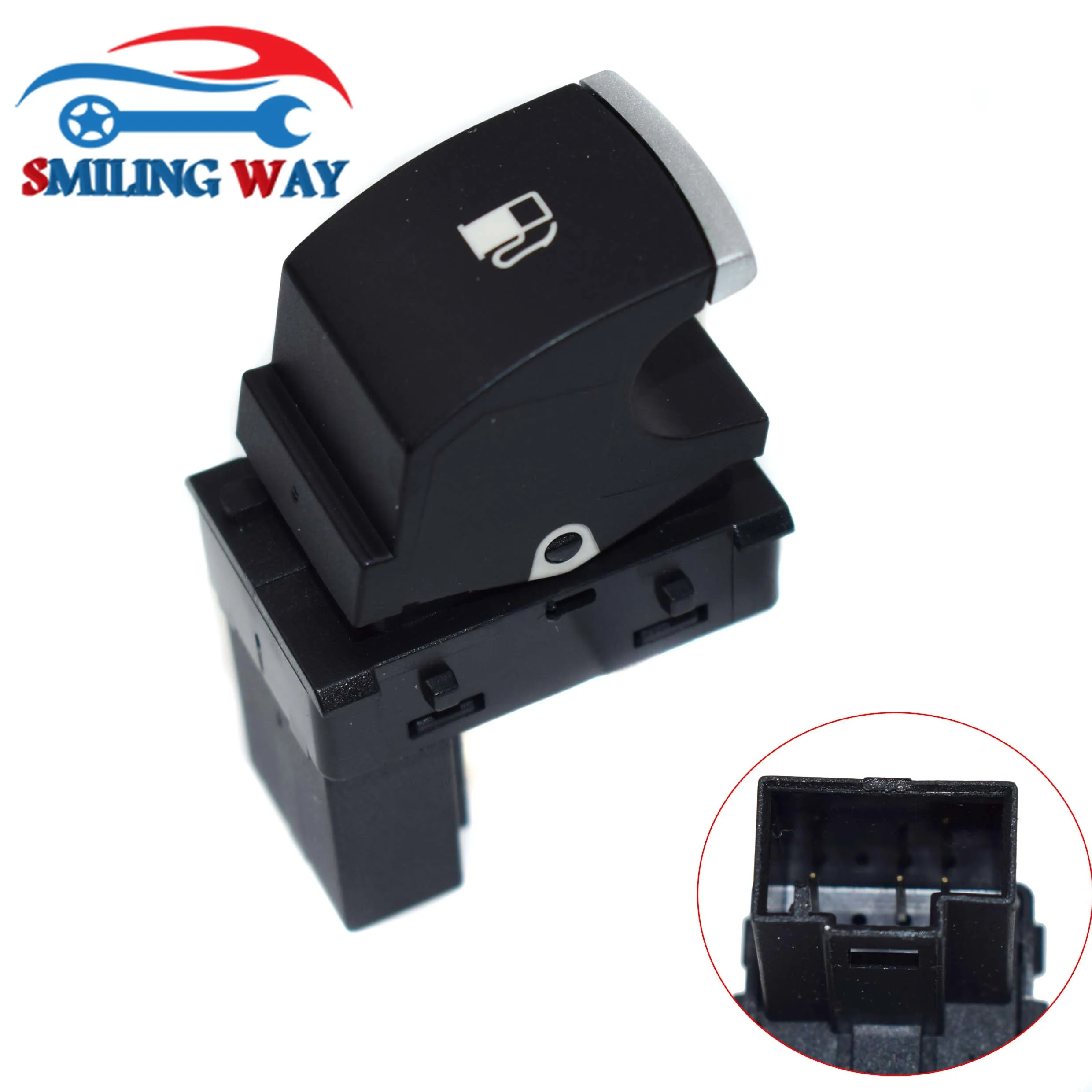 Кнопка выключения двери топливного бака для VW Golf Jetta MK5 Rabbit Touran Touareg OE #1T0959833 1KD959833
