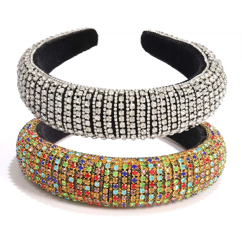 Женская заколка для волос ручной работы Элегантный Модный зажим с кристаллами